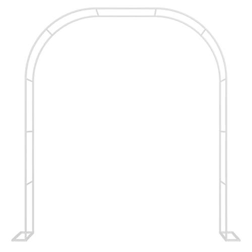 Gartenbogen Rankhilfe Metall Pergola mit Rosen für Kletterpflanzen Hochzeitsbogen Deko Rankhilfe Optionen 120cm Breit Weiß Bogen 2,8x2,2x2,5m Gartenbogen Rankhilfe Metall Pergola mit Rosen für Kletterpflanzen Hochzeitsbogen Deko Rankhilfe Optionen 120cm Breit Weiß Bogen 2,8x2,2x2,5m von Generisch