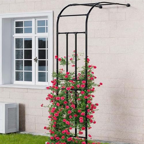 Gartenbogen Rankhilfe Rankhilfe Rahmen für Kletterpflanzen Stabile Rosenlaube für Outdoor-Blumen, Obst und Gemüse Gartenbogen Rankhilfe Rankhilfe Rahmen für Kletterpflanzen Stabile Rosenlaube für Outdoor-Blumen, Obst und Gemüse von Generisch