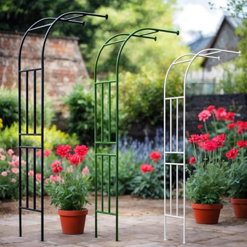 Gartenbogen Rankhilfe Wetterbeständig Outdoor Laube Ideal für Hochzeiten und Events Stabile Pergola Design von Generisch