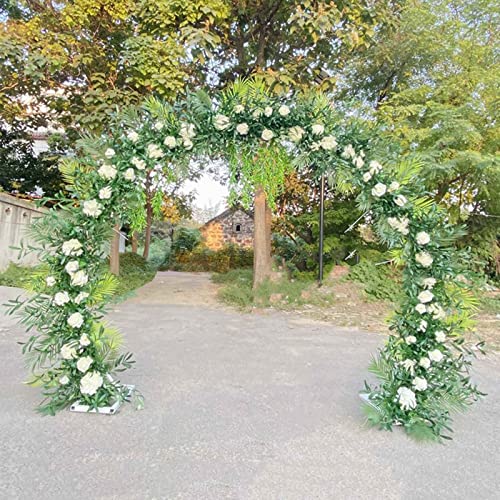 Gartenbogen aus Metall für Hochzeiten, Partys, Dekoration, Ballonrahmen, Kletterpflanzenstütze, Pavillon, Hintergrundständer, Gelb, 240 x 280 cm Gartenbogen aus Metall für Hochzeiten, Partys, Dekoration, Ballonrahmen, Kletterpflanzenstütze, Pavillon, Hintergrundständer, Gelb, 240 x 280 cm von Generisch
