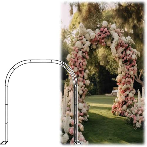 Gartenbogen aus Metall für Kletterpflanzen – stabile wetterbeständige Pergola aus Eisen, ideal für die Dekoration im Freien Gartenbogen aus Metall für Kletterpflanzen – stabile wetterbeständige Pergola aus Eisen, ideal für die Dekoration im Freien von Generisch