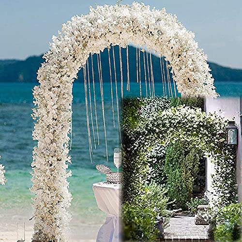 Gartenbogen aus Metall für Kletterpflanzen und Rosen - witterungsbeständiges Rankgitter Pergola Hochzeitsbogen Clematisstütze dekorative Gartenlaube langlebiger Rankbogen Torbogen Gartenbogen aus Metall für Kletterpflanzen und Rosen - witterungsbeständiges Rankgitter Pergola Hochzeitsbogen Clematisstütze dekorative Gartenlaube langlebiger Rankbogen Torbogen von Generisch