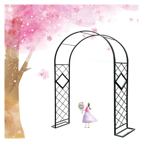 Gartenbogen aus Metall – stabile Rosen- und Rankenstütze, perfekt für die Gartengestaltung und Dekoration, langlebiges Design zur Gartenverschönerung Gartenbogen aus Metall – stabile Rosen- und Rankenstütze, perfekt für die Gartengestaltung und Dekoration, langlebiges Design zur Gartenverschönerung von Generisch