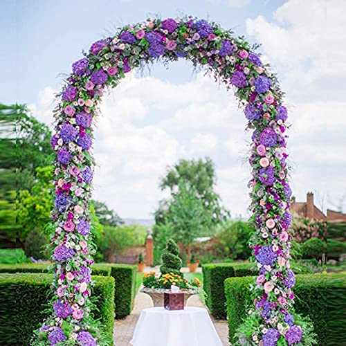 Gartenbogen für Hochzeiten Outdoor Pergola Metall Kletterpflanze Holz Rosenbogen Dekorative Gartensäule Unterstützung - Schwarz/Weiß/Grün Gartenbogen für Hochzeiten Outdoor Pergola Metall Kletterpflanze Holz Rosenbogen Dekorative Gartensäule Unterstützung - Schwarz/Weiß/Grün von Generisch