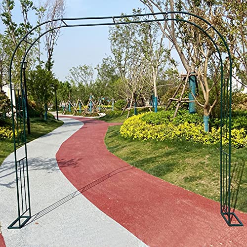 Gartenbogen für Kletterpflanzen Wetterbeständige Metalllaube Rosenspalier Pergola Hochzeitsbogen Outdoor Gartendeko von Generisch