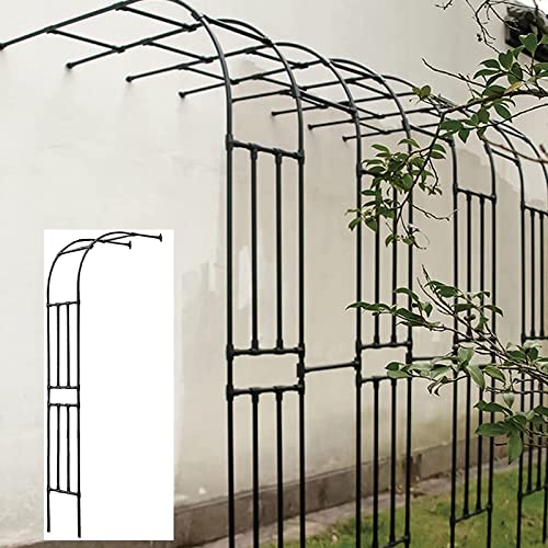 Gartenbogen für Kletterpflanzen witterungsbeständig Großer Halbbogen Gartenlaube Outdoor Pergola Deko Gartenstruktur Gartenbogen für Kletterpflanzen witterungsbeständig Großer Halbbogen Gartenlaube Outdoor Pergola Deko Gartenstruktur von Generisch
