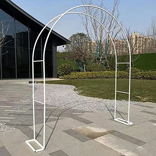 Gartenlaube aus Metall, Rankhilfe für Kletterpflanzen, Hochzeitsbogen, Pergola-Dekoration, ideal für Reben, Gemüse, Gartendekoration von Generisch