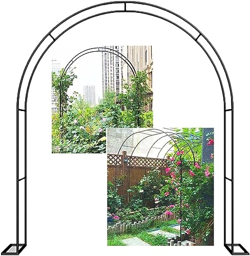 Gartenlaube für Kletterpflanzen, große Pergola Rankhilfe für Rosen und Weinreben, Hochzeitsbogen Unterstützung von Generisch
