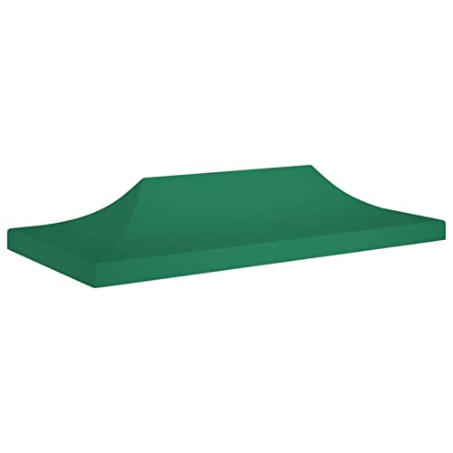 Gartenpavillon Ersatzdach 6x 270g/m² Outdoor Zelt Top Grün wasserdichte Abdeckung für Outdoor Feiern und Events Terrasse Party Einsatz von Generisch
