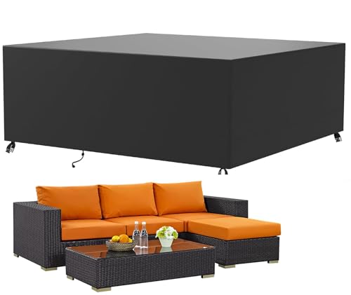 Gartensofabezug 100x100x75cm für Rattan Eckmöbel 2-3 Sitzer Rechteckig Outdoor Schutz für Stühle und Tische Wasserdicht u Gartensofabezug 100x100x75cm für Rattan Eckmöbel 2-3 Sitzer Rechteckig Outdoor Schutz für Stühle und Tische Wasserdicht u von Generisch