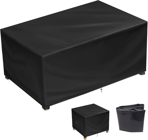 Gartentischabdeckung für den Außenbereich, 270 x 270 x 70 cm, wasserdichter Stoff, windabweisend, UV-Schutz, Terrassentischschutz, robuste Möbelabdeckung Gartentischabdeckung für den Außenbereich, 270 x 270 x 70 cm, wasserdichter Stoff, windabweisend, UV-Schutz, Terrassentischschutz, robuste Möbelabdeckung von Generisch