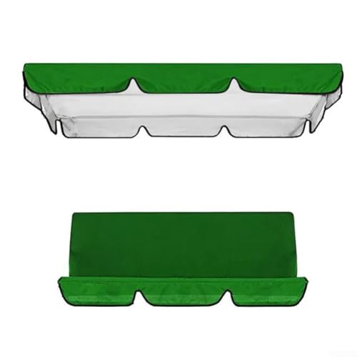 Gartenüberdachung Schaukelstuhl, Outdoor 3-Sitzer Bank mit wasserdichter Baldachin-Abdeckung, Ersatzdach für Schaukelsitzbank Gartenüberdachung Schaukelstuhl, Outdoor 3-Sitzer Bank mit wasserdichter Baldachin-Abdeckung, Ersatzdach für Schaukelsitzbank von Generisch