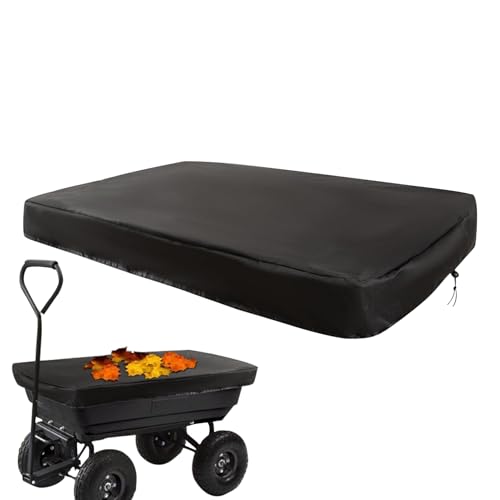 Gartenwagen Abdeckung | Wasserdichter Regenschutz Für Gartenwagen - Oxford Stoff Windfester Einkaufswagen Schutz Für Camping Gartenbereich Hofbereich Draußen von Generisch