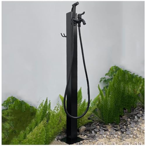 Gartenwassersäule aus Edelstahl mit Kupferhahn, Wasserhahn und Rohr für einfache Bewässerung, langlebiges und stilvolles Gartenzubehör Gartenwassersäule aus Edelstahl mit Kupferhahn, Wasserhahn und Rohr für einfache Bewässerung, langlebiges und stilvolles Gartenzubehör von Generisch