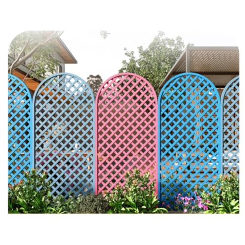 Gartenzaun Sichtschutzpaneele Outdoor Rankhilfe für Kletterpflanzen Wandmontage Holzrahmen Perfekt für Terrasse und Pergola Garten Gartenzaun Sichtschutzpaneele Outdoor Rankhilfe für Kletterpflanzen Wandmontage Holzrahmen Perfekt für Terrasse und Pergola Garten von Generisch