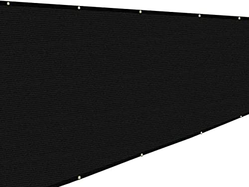 Gartenzaun für den Außenbereich, 0,9 x 1 m, UV-beständig, schwarz, mit Metallösen, Höhenoptionen: 0,6 m - 1,2 m, perfekt für Balkonschutz und Sicherheit Gartenzaun für den Außenbereich, 0,9 x 1 m, UV-beständig, schwarz, mit Metallösen, Höhenoptionen: 0,6 m - 1,2 m, perfekt für Balkonschutz und Sicherheit von Generisch