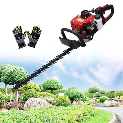 Gas-Heckenschere, 2 Zyklen, 1600 W, professionelles Landschaftsbauwerkzeug, 23,66 cc, 2-stufiges Getriebe, effiziente Leistung Gas-Heckenschere, 2 Zyklen, 1600 W, professionelles Landschaftsbauwerkzeug, 23,66 cc, 2-stufiges Getriebe, effiziente Leistung von Generisch