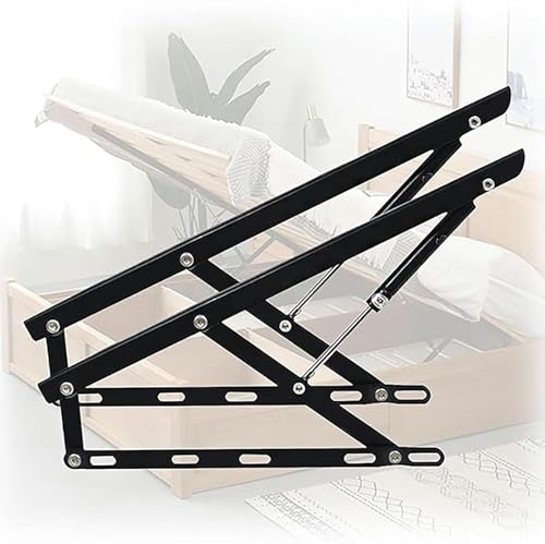 Gasdruckfeder-Bettlift-Kit – robuster hydraulischer Mechanismus für effiziente Aufbewahrungslösungen, 2er-Set von Generisch