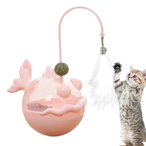 Gat Toys Catnip Interaktives Katzenspielzeug für Haustiere | Catnip Teaser Kätzchen, sensorische Übung Treat Verteiler mit geistiger Stimulation Allenam Gat Toys Catnip Interaktives Katzenspielzeug für Haustiere | Catnip Teaser Kätzchen, sensorische Übung Treat Verteiler mit geistiger Stimulation Allenam von Generisch
