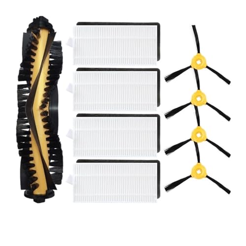 GeRnie Filter Hauptseitenbürstenabdeckung Primärfilter Lenkrolle for Staubsauger-Ersatzteile(Set 1) von Generisch