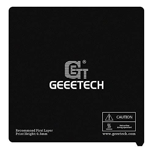 Geeetech Druckoberfläche Druckbett Auflage Mylar für A10 / A20 / A30 / A10M / A20M / A30M, Ender 3/5 etc. (für A10 Reihe (235x235mm)) von Generisch