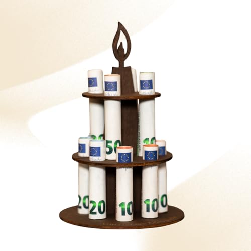 Geldtorte Geschenk für Brautpaare | Geldgeschenk Hochzeitstorte aus Holz | Hochzeit I Geburtstag I Geld verschenken | Geldgeschenke Verpackung | Wedding Gift Geldtorte Geschenk für Brautpaare | Geldgeschenk Hochzeitstorte aus Holz | Hochzeit I Geburtstag I Geld verschenken | Geldgeschenke Verpackung | Wedding Gift von Generisch