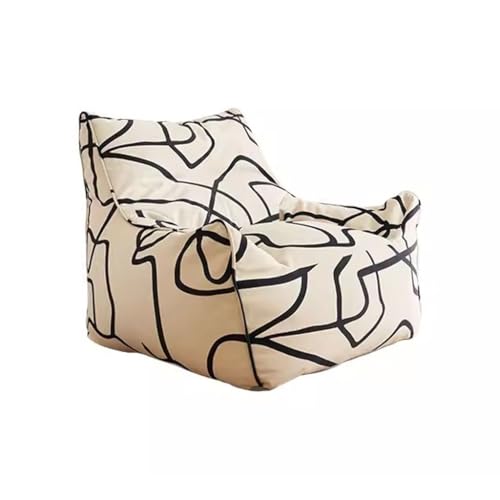 Gemütliches kleines Sofa für Wohnzimmer, Schlafzimmer oder Balkon – bequeme Sitzsack-Couch perfekt für Arbeitszimmer oder Entspannung – kompakte Einzelsitzlösung Gemütliches kleines Sofa für Wohnzimmer, Schlafzimmer oder Balkon – bequeme Sitzsack-Couch perfekt für Arbeitszimmer oder Entspannung – kompakte Einzelsitzlösung von Generisch