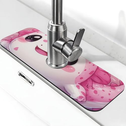 Generic Cartoon Axolotl Print Küchenspüle Spritzschutz Wasserhahn Matte Waschbecken Gadgets Spritzschutz hinter Wasserhahn Tropffänger für Küche Badezimmer Generic Cartoon Axolotl Print Küchenspüle Spritzschutz Wasserhahn Matte Waschbecken Gadgets Spritzschutz hinter Wasserhahn Tropffänger für Küche Badezimmer von Generisch