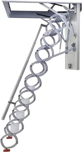 Generic Elektrische Dachbodentreppe mit Fernbedienung, Legierung, Dachboden, Zugangsleiter, Ziehharmonika, Dachbodenleiter, ausziehbar, unsichtbar, zusammenklappbar, Teleskopleiter für einfachen Generic Elektrische Dachbodentreppe mit Fernbedienung, Legierung, Dachboden, Zugangsleiter, Ziehharmonika, Dachbodenleiter, ausziehbar, unsichtbar, zusammenklappbar, Teleskopleiter für einfachen von Generisch