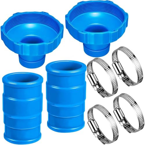 Generic Skimmer Schlauch B Adapter Kit Kompatibel mit Intex Adapter B Poolschlauch Adapter Kit mit Klemmen für oberirdische Schwimmbadzubehör Generic Skimmer Schlauch B Adapter Kit Kompatibel mit Intex Adapter B Poolschlauch Adapter Kit mit Klemmen für oberirdische Schwimmbadzubehör von Generisch