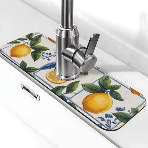 Generic Spritzschutzmatte für Küchenspüle, Spritzschutz, Spritzschutz hinter dem Wasserhahn, Tropfenfänger für Küche, Badezimmer Generic Spritzschutzmatte für Küchenspüle, Spritzschutz, Spritzschutz hinter dem Wasserhahn, Tropfenfänger für Küche, Badezimmer von Generisch