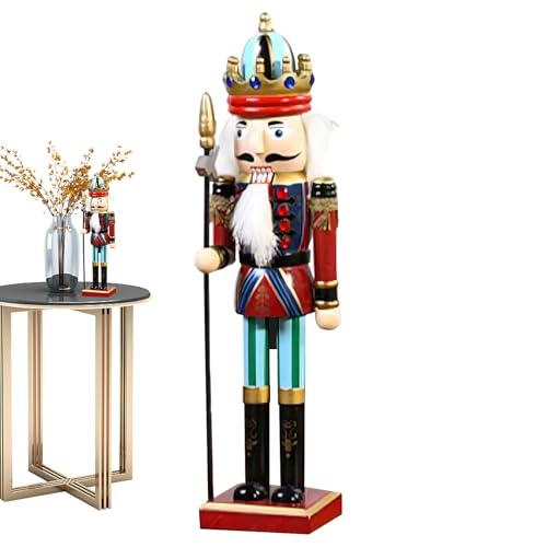 Generico Dekorativer Nussknacker | Puppe Soldat Nussknacker Weihnachten - Puppe Tischdekoration Haus Vitrine Regal Party Generico Dekorativer Nussknacker | Puppe Soldat Nussknacker Weihnachten - Puppe Tischdekoration Haus Vitrine Regal Party von Generisch