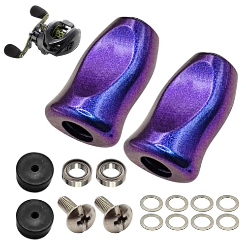 Generico Ersatzrollengriff, rutschfeste Griffabdeckung für Baitcaster, leichte ergonomische und rutschfeste Abdeckungen für Wartung und Reparatur Generico Ersatzrollengriff, rutschfeste Griffabdeckung für Baitcaster, leichte ergonomische und rutschfeste Abdeckungen für Wartung und Reparatur von Generisch