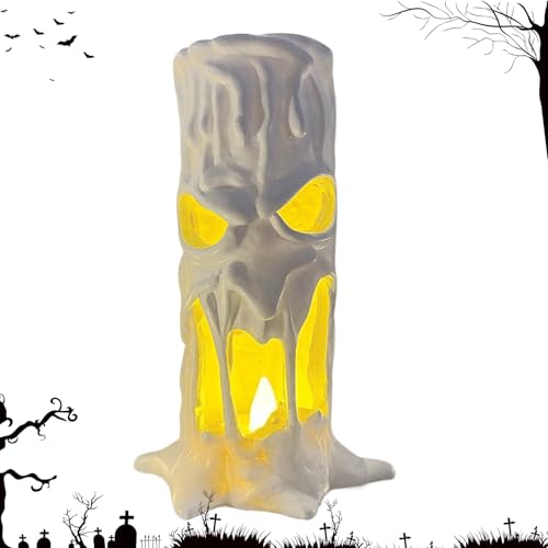Generico Flammenlose Halloween,Spektrale LED-Kerze ohne Flamme | Tischdekoration flackernde für Zuhause Büro Studentenzimmer Wohnung Schreibtisch Party Schrank Generico Flammenlose Halloween,Spektrale LED-Kerze ohne Flamme | Tischdekoration flackernde für Zuhause Büro Studentenzimmer Wohnung Schreibtisch Party Schrank von Generisch