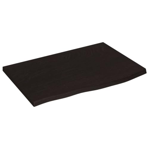 Generico Kangqiling 363767 Wandregal Dunkelbraun 60 x 40 x 2 cm Massiv Eiche behandelt Braun Generico Kangqiling 363767 Wandregal Dunkelbraun 60 x 40 x 2 cm Massiv Eiche behandelt Braun von Generisch