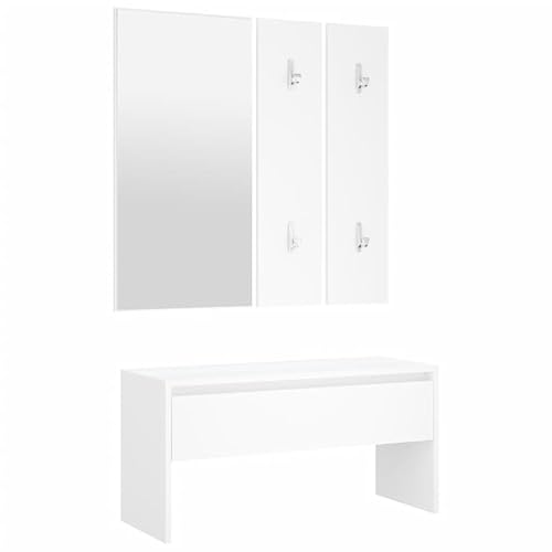 Generico Kangqiling 808783 Flurmöbel-Set aus mehrschichtigem Holz von Generisch
