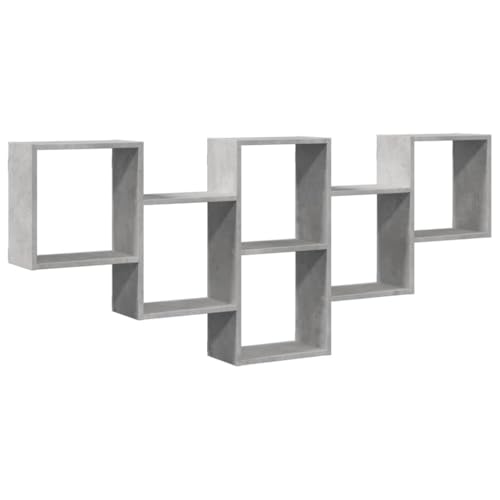 Generico Kangqiling 853302 Wandregal Zementgrau 159 x 18 x 66 cm aus Spanplatte, Grau, 853302 Generico Kangqiling 853302 Wandregal Zementgrau 159 x 18 x 66 cm aus Spanplatte, Grau, 853302 von Generisch