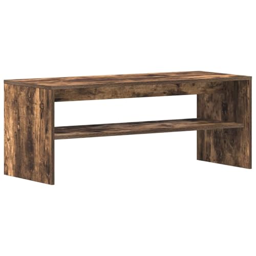 Generico Kangqiling 859122 TV-Schrank aus Eichenholz, Rauchgrau, 100 x 40 x 40 cm von Generisch