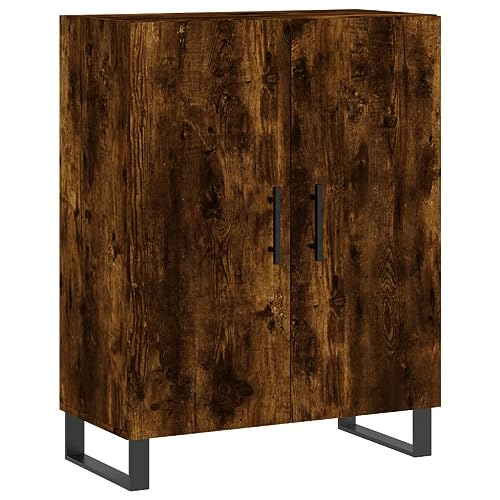 Generico Kangqiling Anrichte Eiche Rauch 69,5 x 34 x 90 cm aus mehrschichtigem Holz, Braun, 827753 Generico Kangqiling Anrichte Eiche Rauch 69,5 x 34 x 90 cm aus mehrschichtigem Holz, Braun, 827753 von Generisch