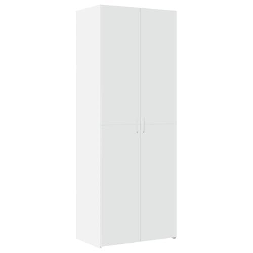 Generico Kangqiling Anrichte weiß 70 x 42,5 x 185 cm aus mehrschichtigem Holz, 3281427 von Generisch