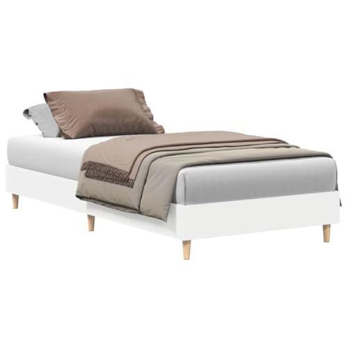 Generico Kangqiling Bettgestell ohne Matratze 100 x 200 cm aus Massivholz, 861039 von Generisch
