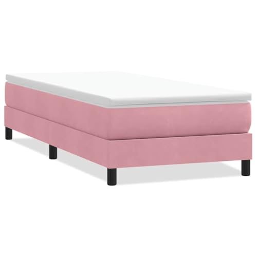 Generico Kangqiling Boxspringbett ohne Matratze Rosa 80x220 cm Samt, rosa, 3315854 Generico Kangqiling Boxspringbett ohne Matratze Rosa 80x220 cm Samt, rosa, 3315854 von Generisch