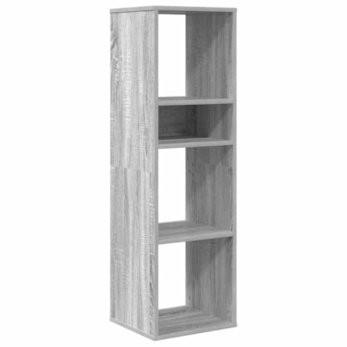 Generico Kangqiling Bücherregal Grau Sonoma 34 x 31 x 112 cm aus mehrschichtigem Holz, Grau, 860288 Generico Kangqiling Bücherregal Grau Sonoma 34 x 31 x 112 cm aus mehrschichtigem Holz, Grau, 860288 von Generisch
