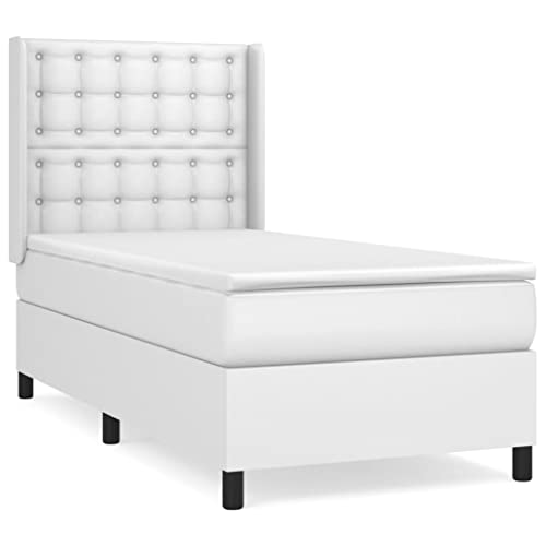 Generico Kangqiling Federbett mit Matratze 90 x 200 cm aus Kunstleder, 3132478 von Generisch