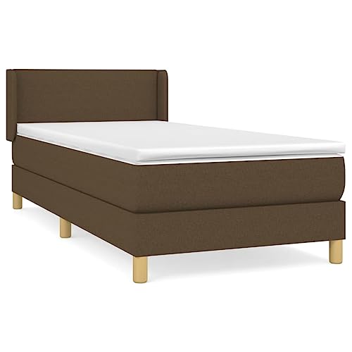 Generico Kangqiling Federbett mit Matratze Dunkelbraun 100 x 200 cm Stoff, Braun, 3130092 Generico Kangqiling Federbett mit Matratze Dunkelbraun 100 x 200 cm Stoff, Braun, 3130092 von Generisch