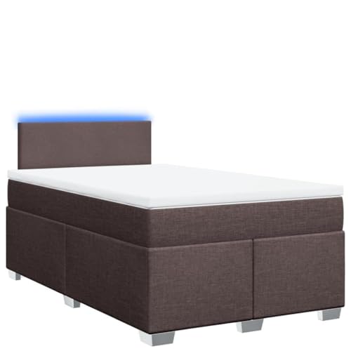 Generico Kangqiling Federbett mit Matratze Dunkelbraun 120 x 200 cm Stoff, Braun, 3288151 von Generisch