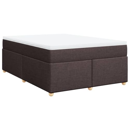 Generico Kangqiling Federbett mit Matratze Dunkelbraun 140 x 190 cm Stoff, Braun, 3285376 Generico Kangqiling Federbett mit Matratze Dunkelbraun 140 x 190 cm Stoff, Braun, 3285376 von Generisch