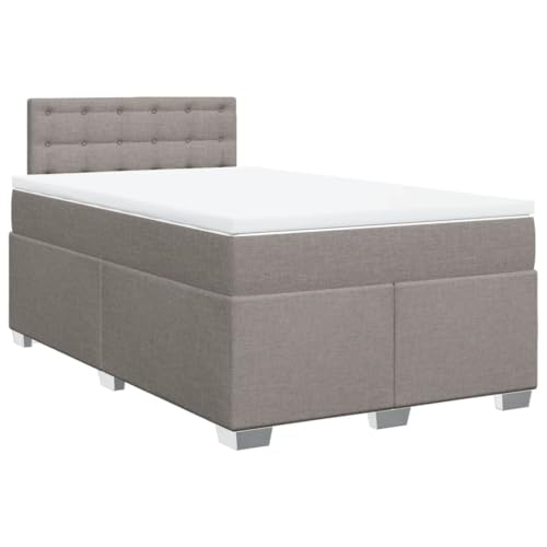 Generico Kangqiling Federbett mit Matratze Taupe 120 x 200 cm aus Stoff, taupe, 3285873 von Generisch