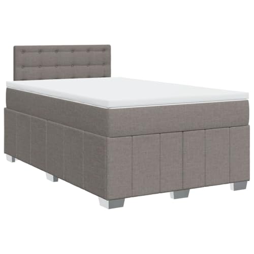 Generico Kangqiling Federbett mit Matratze Taupe 120 x 200 cm aus Stoff, taupe, 3287053 von Generisch