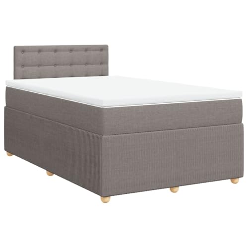 Generico Kangqiling Federbett mit Matratze Taupe 120 x 200 cm aus Stoff, taupe, 3287441 von Generisch